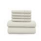 Lux Décor 6Pc Solid Sheet Set – Brushed Microfiber