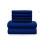 Lux Décor 6Pc Solid Sheet Set – Brushed Microfiber