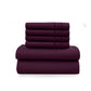 Lux Décor 6Pc Solid Sheet Set – Brushed Microfiber