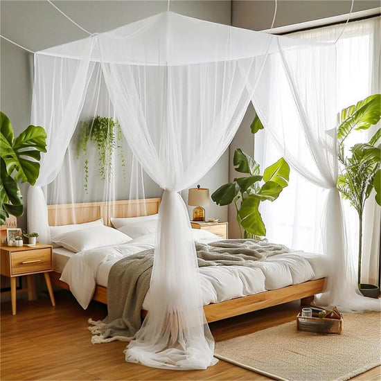 Portable and Lightweight Mosquito Net with Fine Mesh