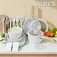 Nonstick Cookware Set with Detachable Handles