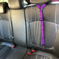 Two-in-one Pet Car Seat Belt with Nylon Lead
