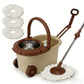 Spin Mop and Bucket with Wringer Set