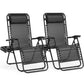Zero Gravity Set of 2 Portable Recliners