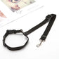 Two-in-one Pet Car Seat Belt with Nylon Lead