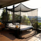 Portable and Lightweight Mosquito Net with Fine Mesh