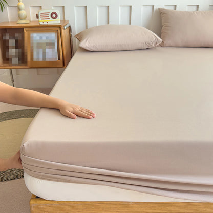 100% Cotton Fitted Bed Sheet With Elastic Band