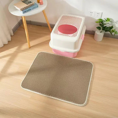Cat Litter Mat With Double Layer