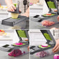 16-in-1 Professional Kitchen Slicer with Cleaver Blade