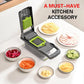 16-in-1 Professional Kitchen Slicer with Cleaver Blade