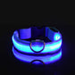Nylon LED Night Safety Luminous Fluorescent Pet Dog Collar