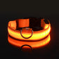 Nylon LED Night Safety Luminous Fluorescent Pet Dog Collar