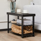 JHK 3-Tier Bamboo Entryway Bench