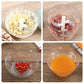 Manual Meat Mincer and Garlic Chopper