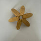 Natural Foldable Black Walnut Wooden Trivet Set