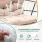 2 Person Hanging Egg Swing Chair with Stand