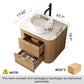 24" Floating Bathroom Vanity Ceramic Sink Combo
