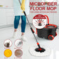 Spin Mop and Bucket with Wringer Set