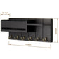 Wall Mounted Decorative Key Rack And Mail Organizer