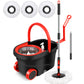 Spin Mop and Bucket with Wringer Set