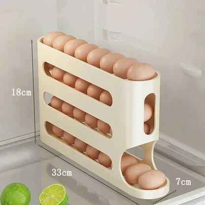 Slide Egg Storage Box Ladder Style