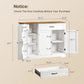 Kitchen Coffee Bar Cabinet with Storage