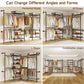 Wall Mounted Industrial Pipe Clothes Rack