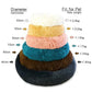 6 Sizes Super Soft Round Pet Bed