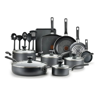 20 Piece Non-Stick Pots and Pans Cookware Set