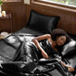 Queen Size Satin Sheets Set