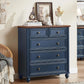 35.5" Tall Small Dressers for Bedroom with Roman Column