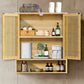 Wooden Storage Cupboard Wall Mounted Medicine Cabinet