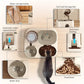 Automatic Feeder and Water Fountain with Spill Proof Design
