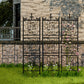 Decorative Outdoor Tall Metal Fence Lattice