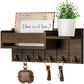 Wall Mounted Decorative Key Rack And Mail Organizer