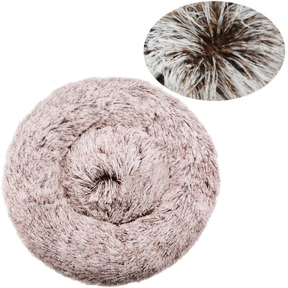 6 Sizes Super Soft Round Pet Bed