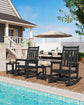 All-Weather HDPE Patio Rocking Chairs