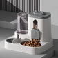 Automatic Feeder and Water Fountain with Spill Proof Design