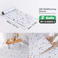 2 Rolls Self-Adhesive Wall and Floor Sticker Peel and Stick