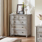 35.5" Tall Small Dressers for Bedroom with Roman Column
