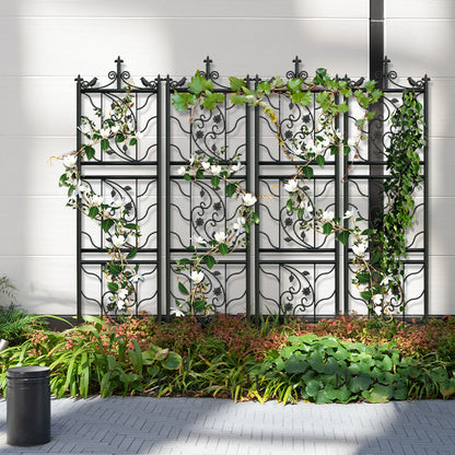 Decorative Outdoor Tall Metal Fence Lattice