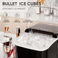 Portable Countertop Ice Maker, Self-Cleaning & Quiet