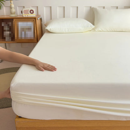 100% Cotton Fitted Bed Sheet With Elastic Band