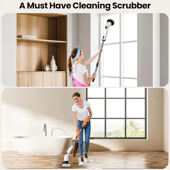 9-in-1 USB Rechargeable Electric Cleaning Brush