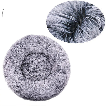 6 Sizes Super Soft Round Pet Bed