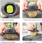 16-in-1 Professional Kitchen Slicer with Cleaver Blade