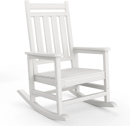 All-Weather HDPE Patio Rocking Chairs