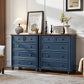 35.5" Tall Small Dressers for Bedroom with Roman Column