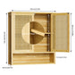 Wooden Storage Cupboard Wall Mounted Medicine Cabinet