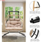 2 Person Hanging Egg Swing Chair with Stand